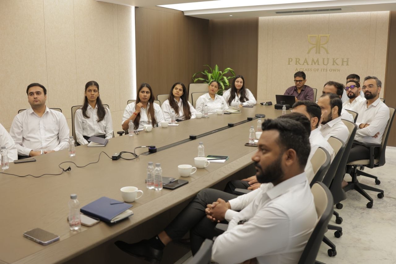 Sales training modules at Pramukh Group, Surat